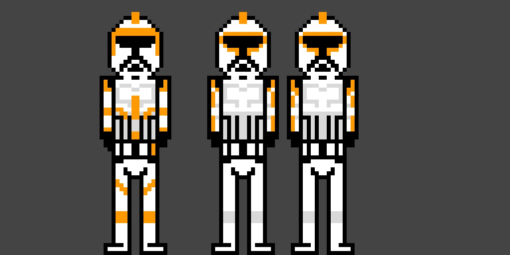 commander cody and phase 1 212th troopers the clone wars