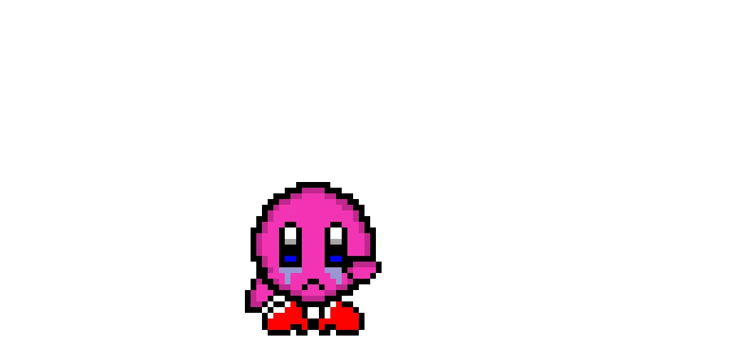 sad kirby