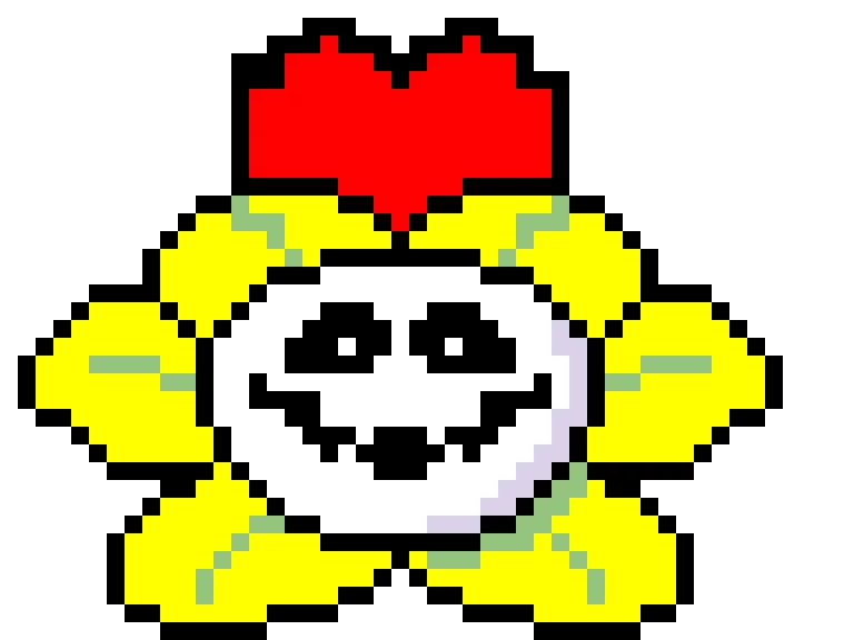 flowey and a human soul
