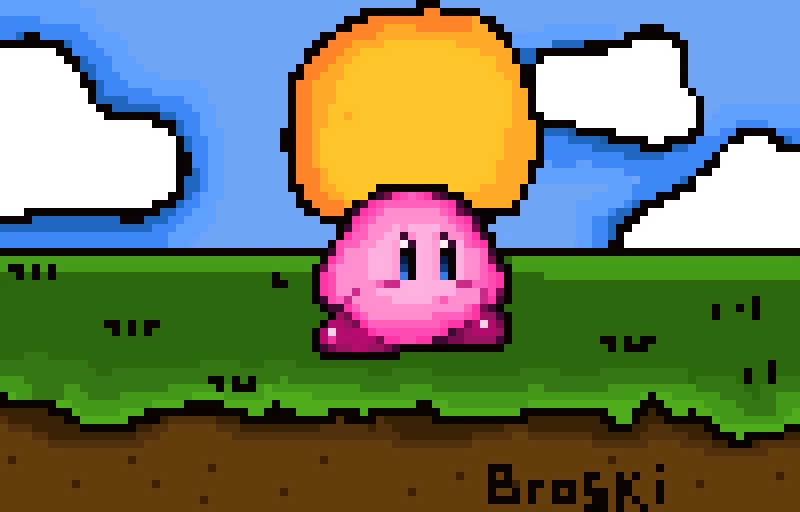 Kirby drawing!!! :D