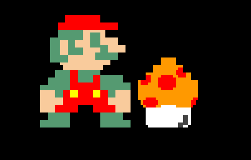 Mario and Mushroom