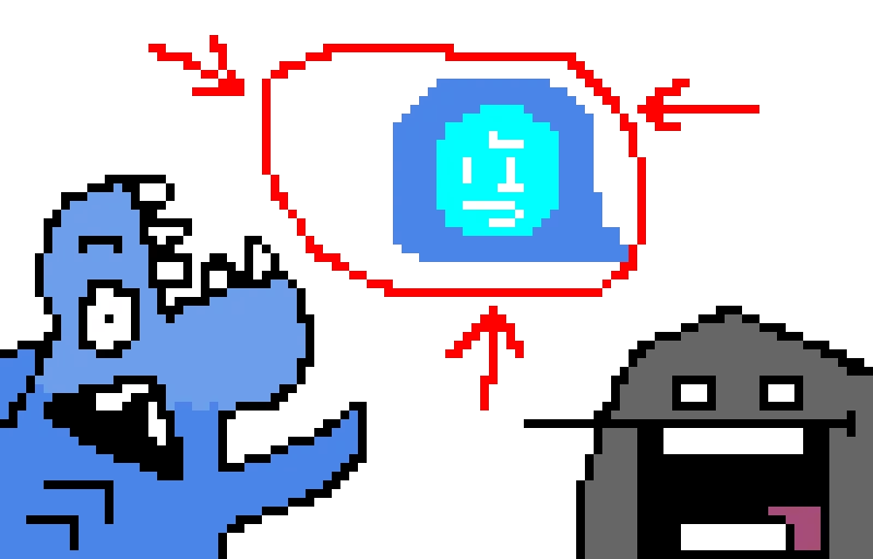 done pixelated feesh73