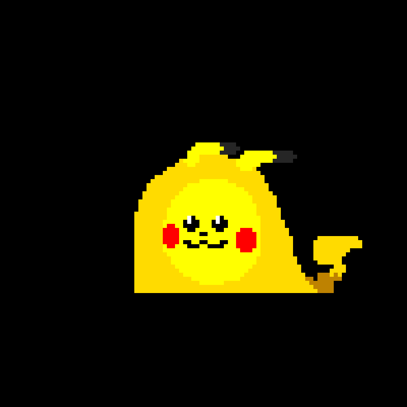 Pikachu blob (Creds to blue_blob5)