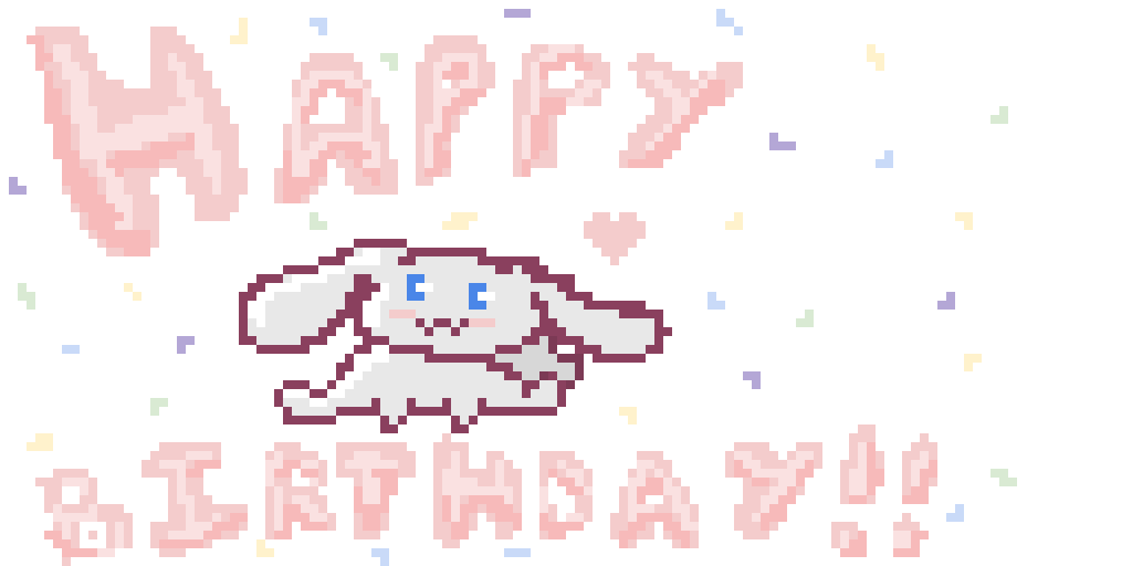 Happy Birthday Cinnamoroll!! (Little late lol)