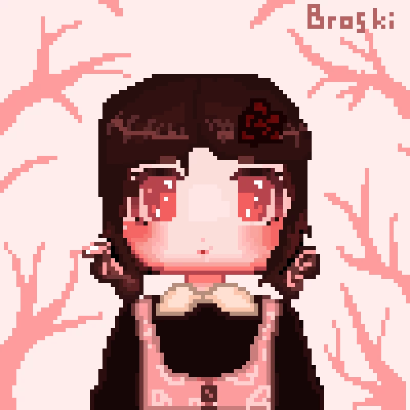 A little drawing :) (I tried to make the same red pink colors consistent throughout the art)