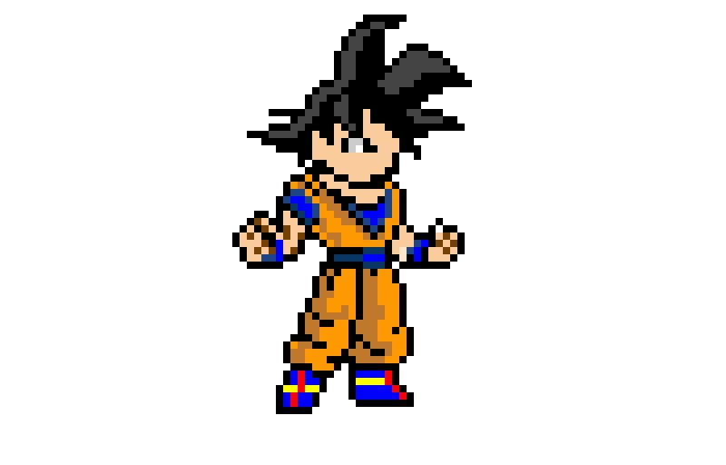 goku i tried my best i know it looks goofy