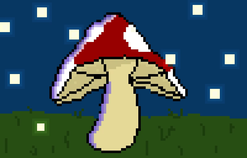 mushroooooom in da night time xd