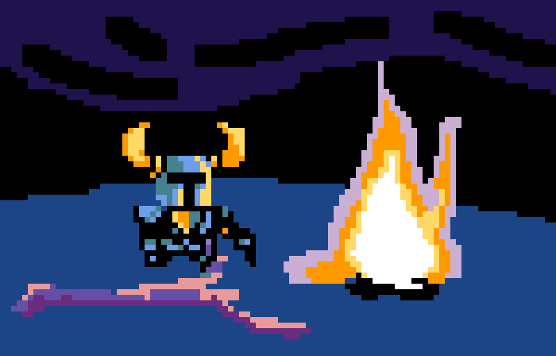 Shovel Knight...(Challenge I Created) Do Any Pixel Art Game like Shovel Knight