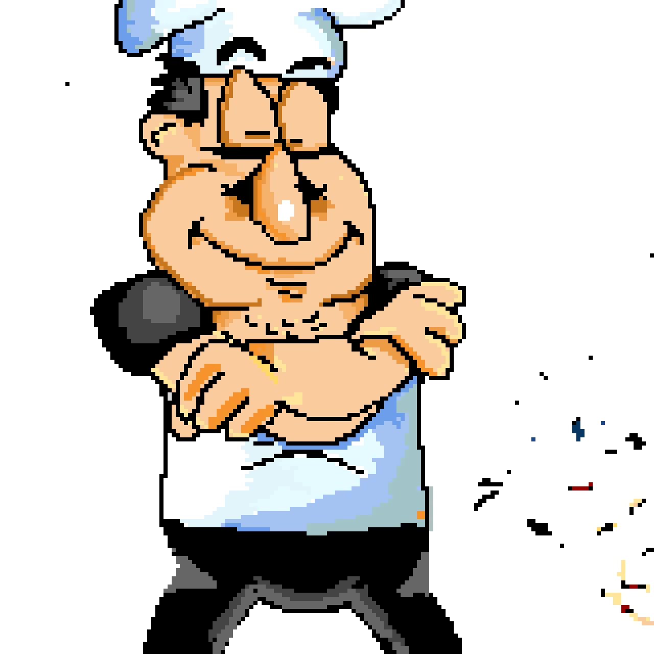 hero normal peppino not evil one