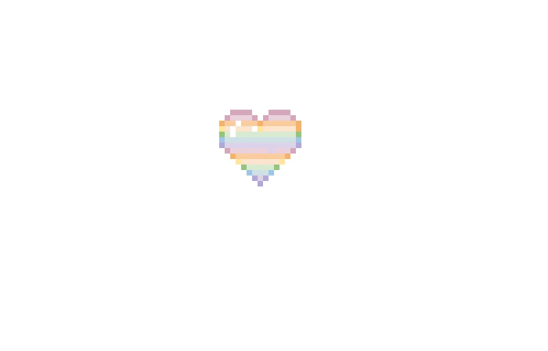 rainbow heart