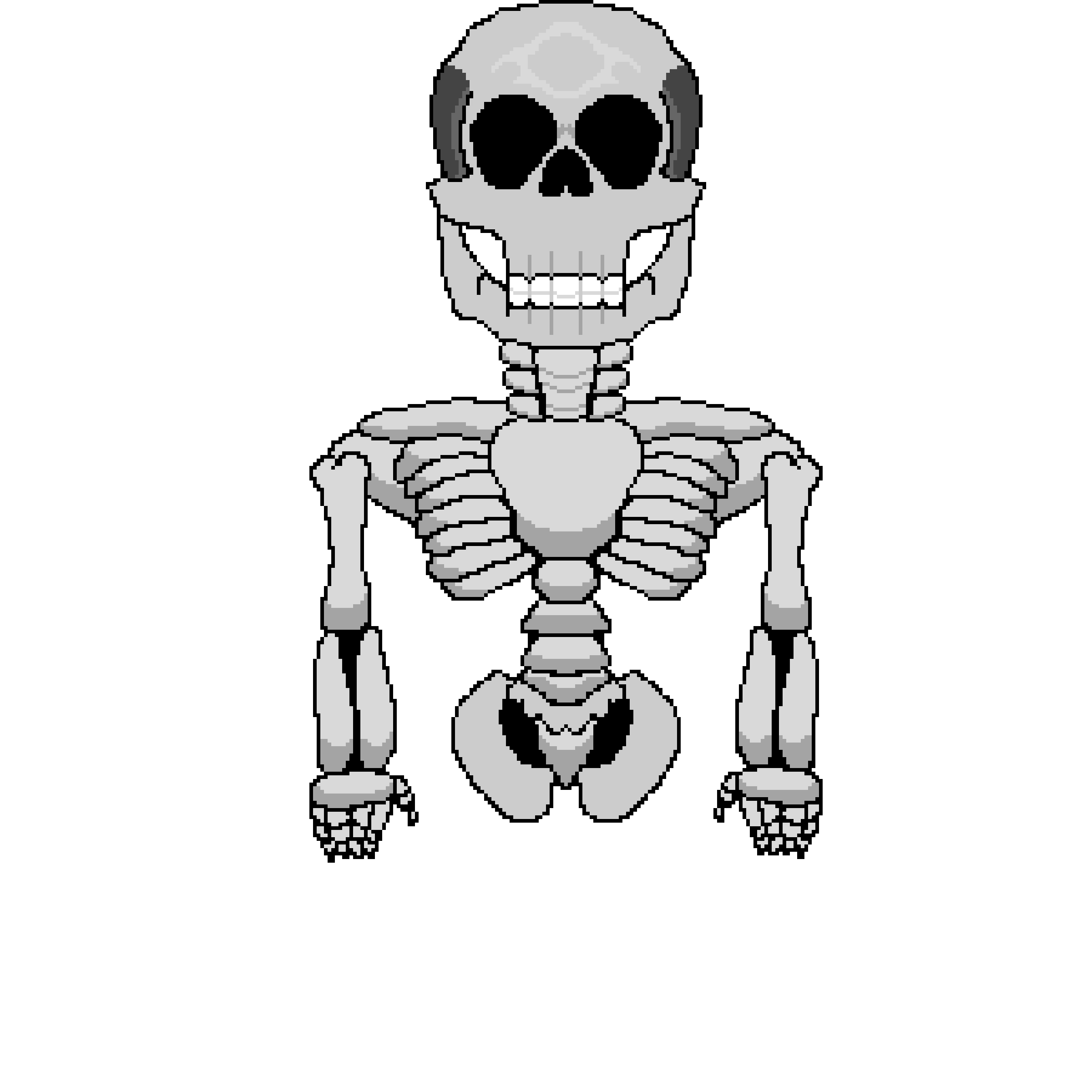 Almost finished with mah skeleton