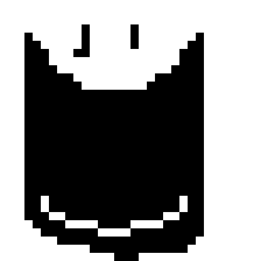 big and wide open smile