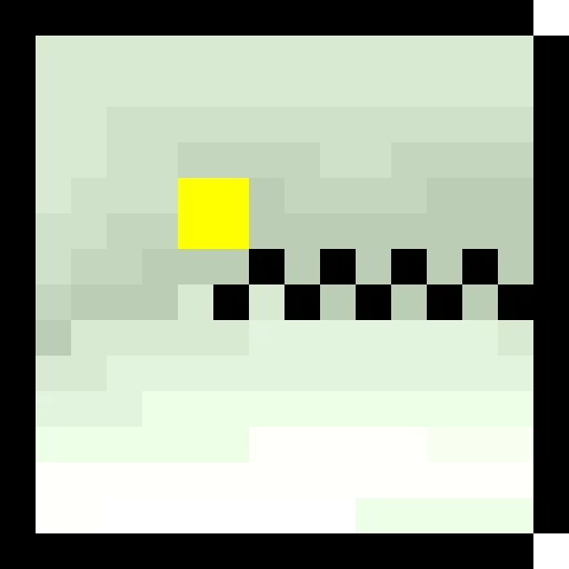 dino pixel winter idea