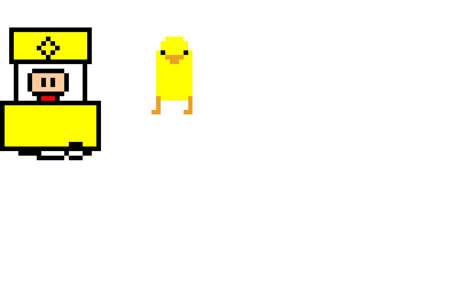 duck walked up to lemonade stand said to the man running the stand got any grapes