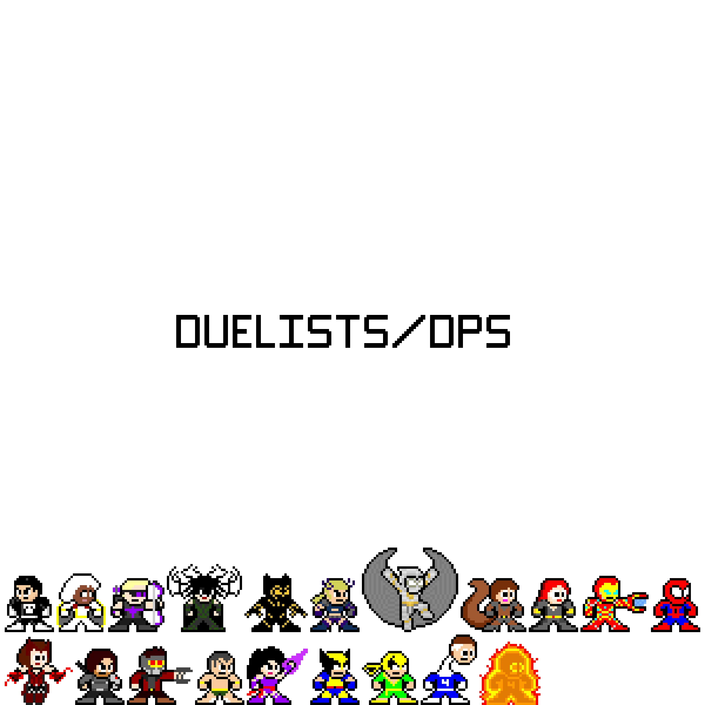 Duelists/DPS (Season1.5)(Marvel Rivals)(part4)