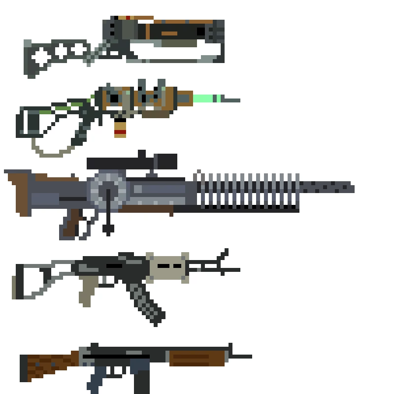 fallout guns