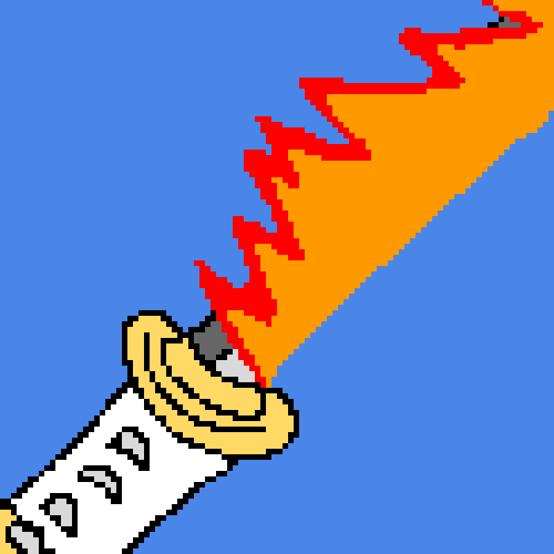 Fire sword. literally.(challenge by @dumn00b I had to make a gif of this lol)