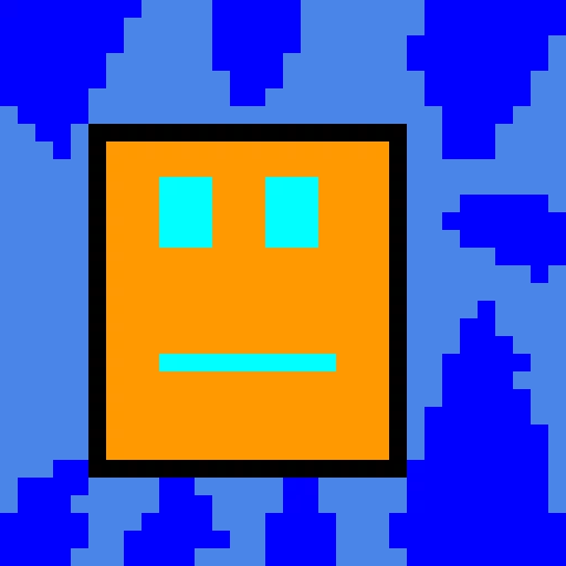 Geometry dash main logo app