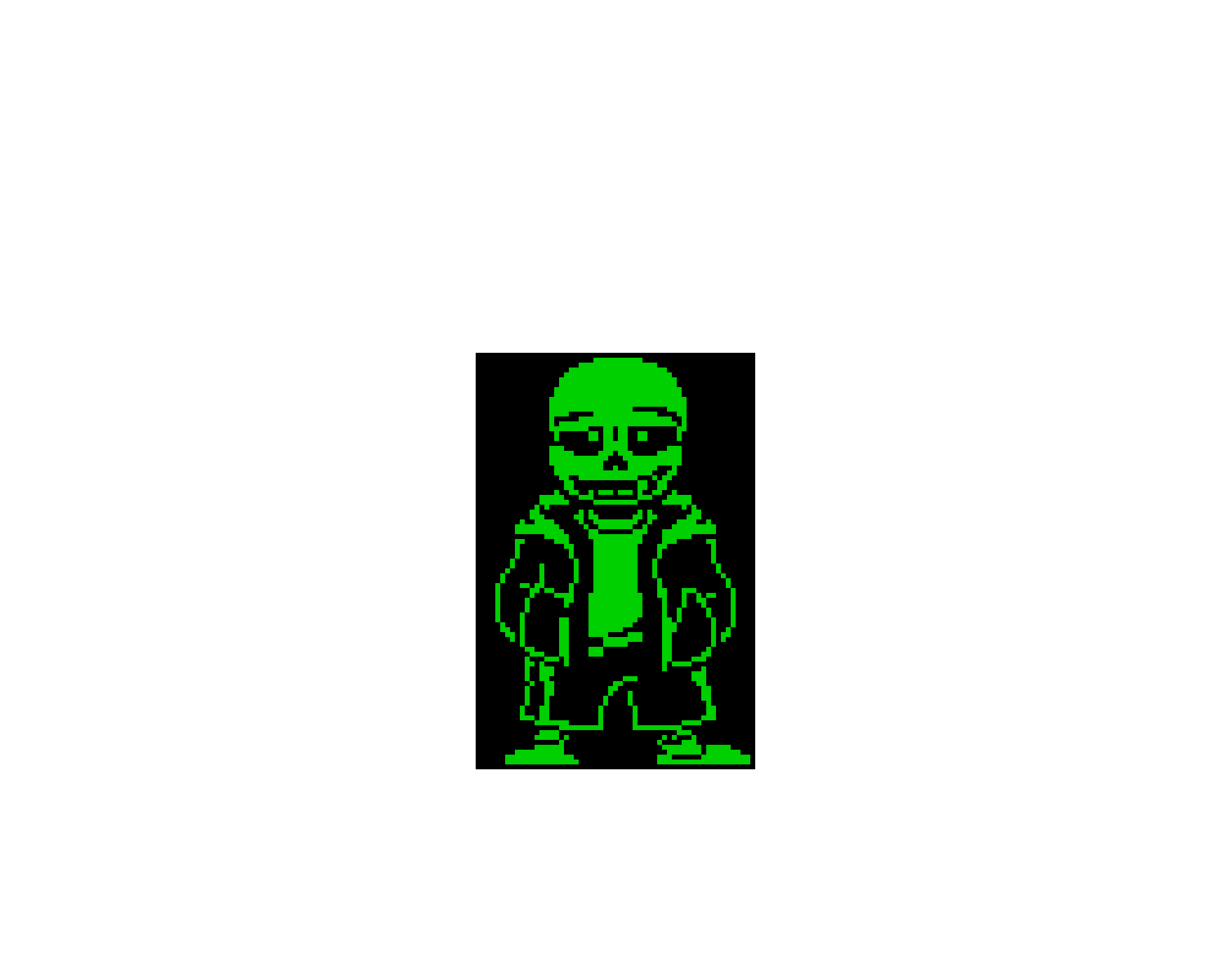 green sans slash im still doing the other one just wanted to try a gif
