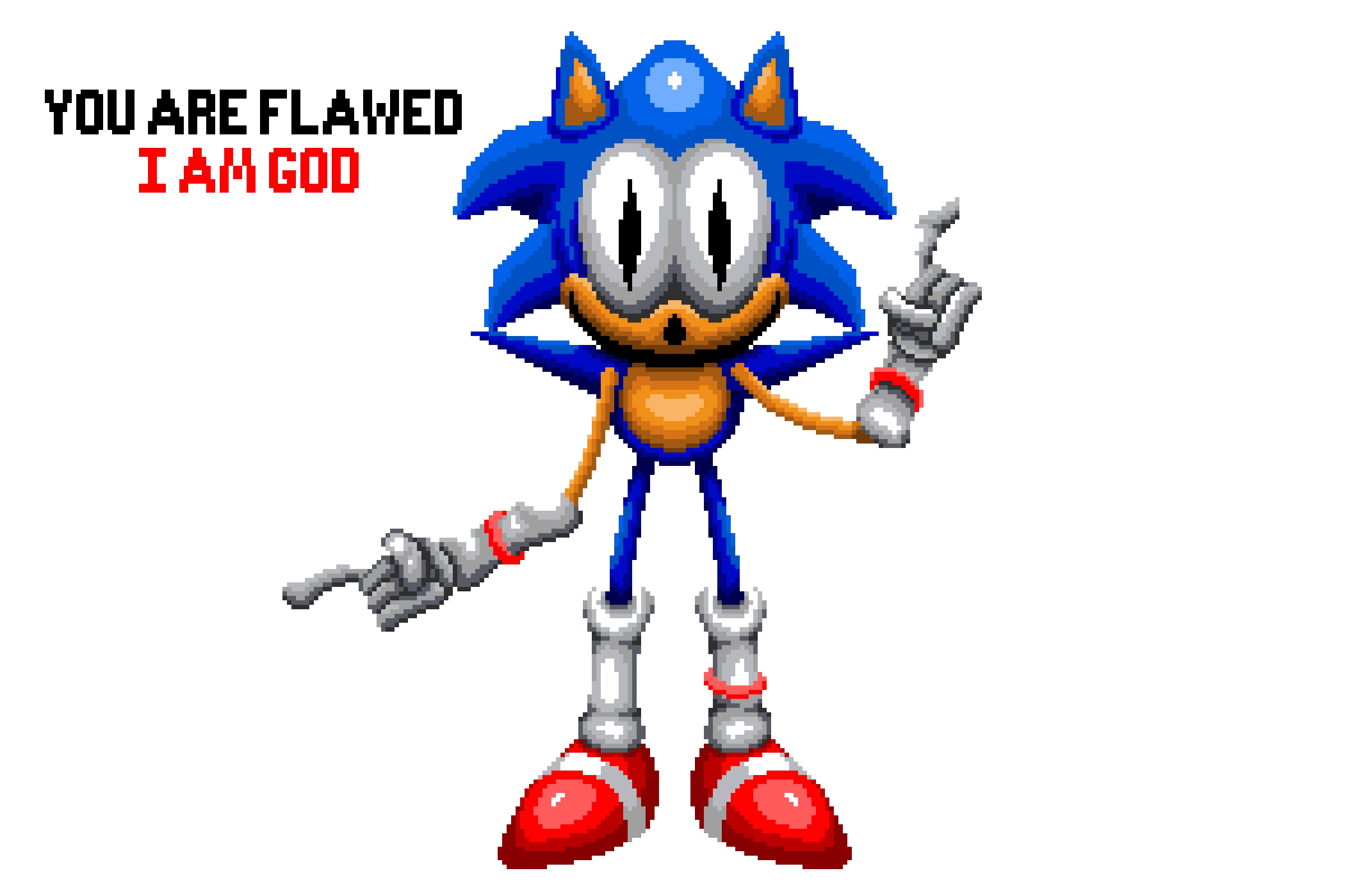 High Effort Rewrite (Re-imagined version of old art I made a couple years ago)