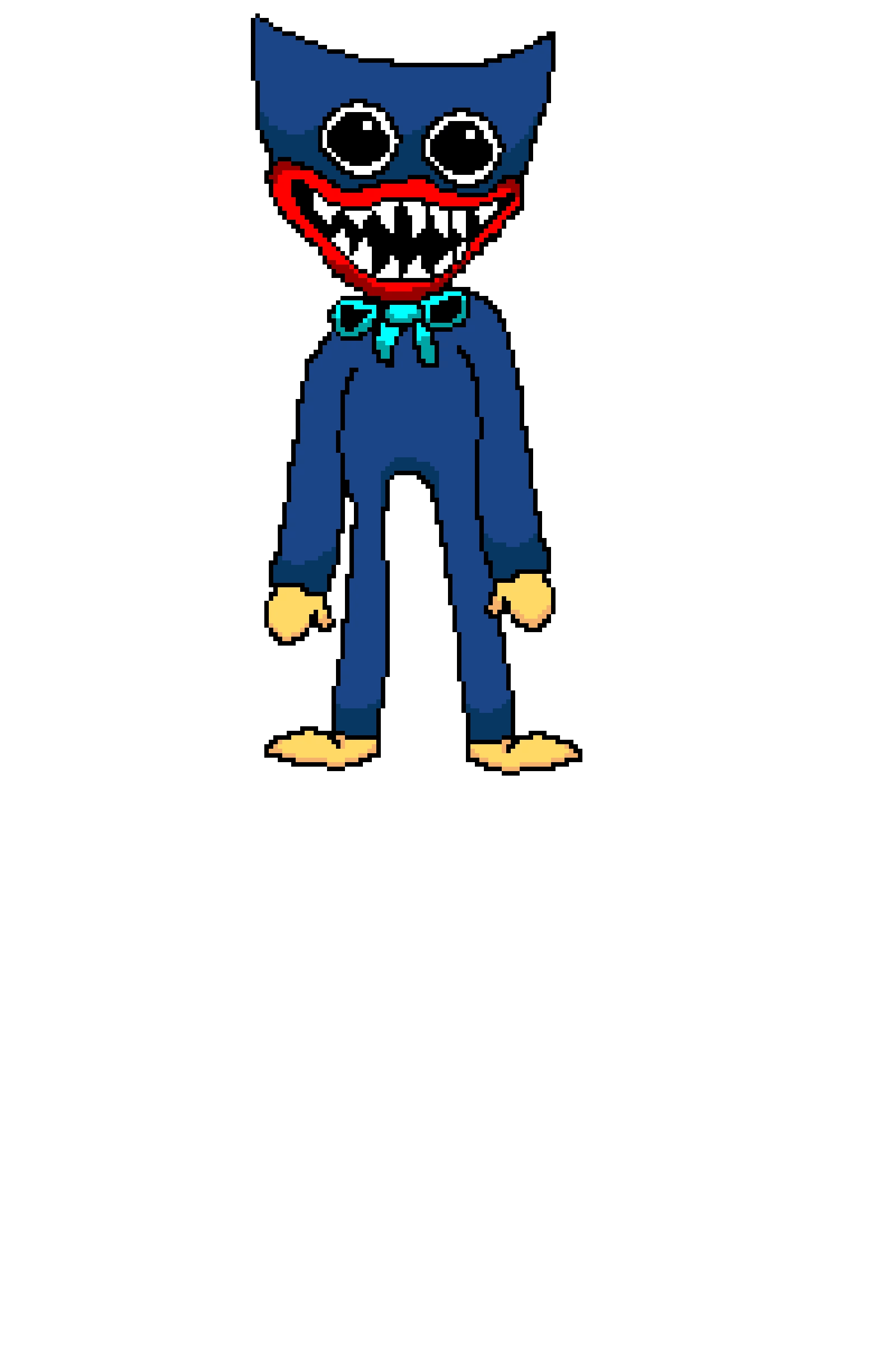 i drew huggy because i was bored