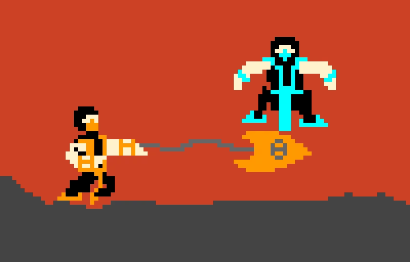 immortal fighting game (maybe not possibly probably not mortal kombat
