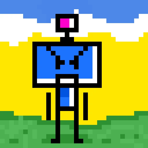 king vikings blue robot