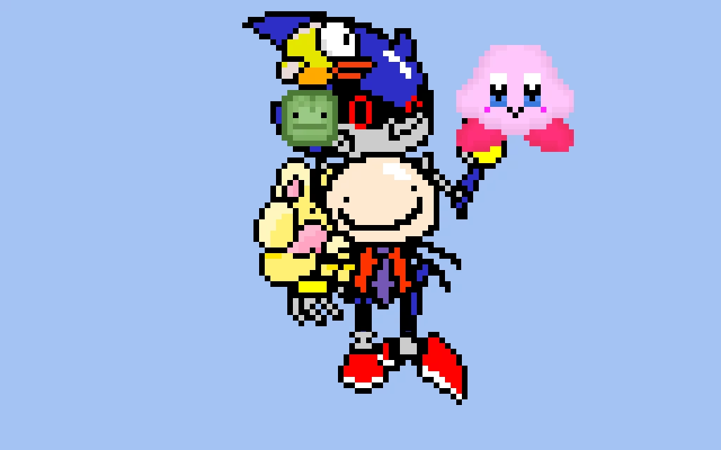 sonic cd but with popups