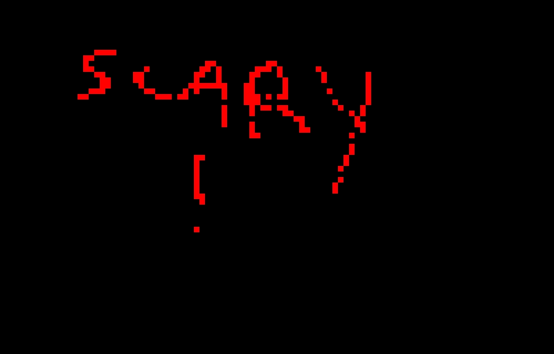 super scary warning please dont watch if u get scared ez