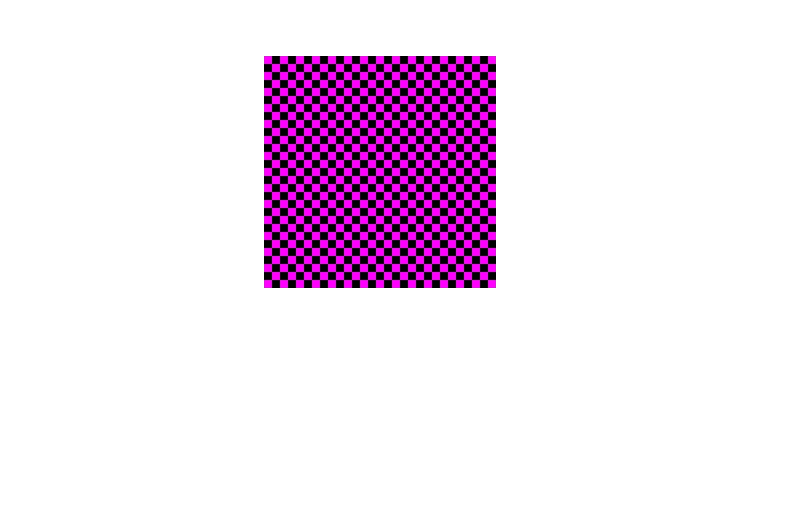 texture corrupted(challenge: make like a cool checkered square like this)