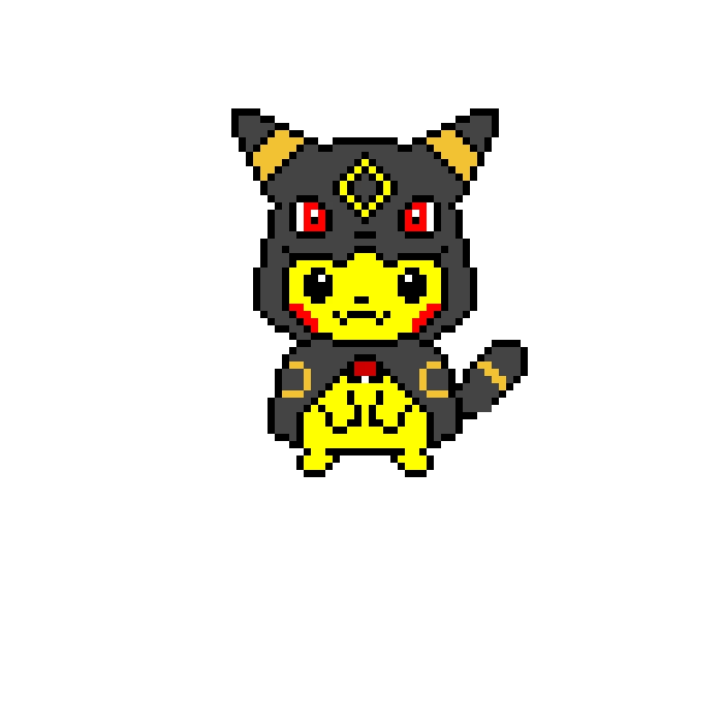 Umbreon costume pikachu