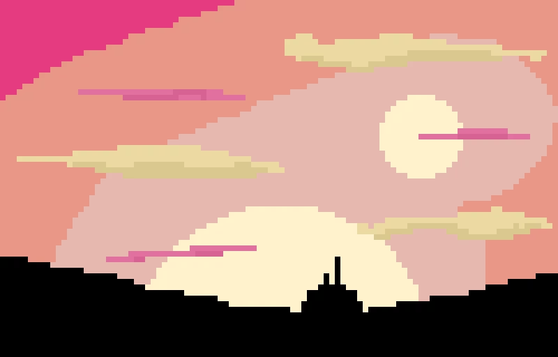 unknown planet sunset