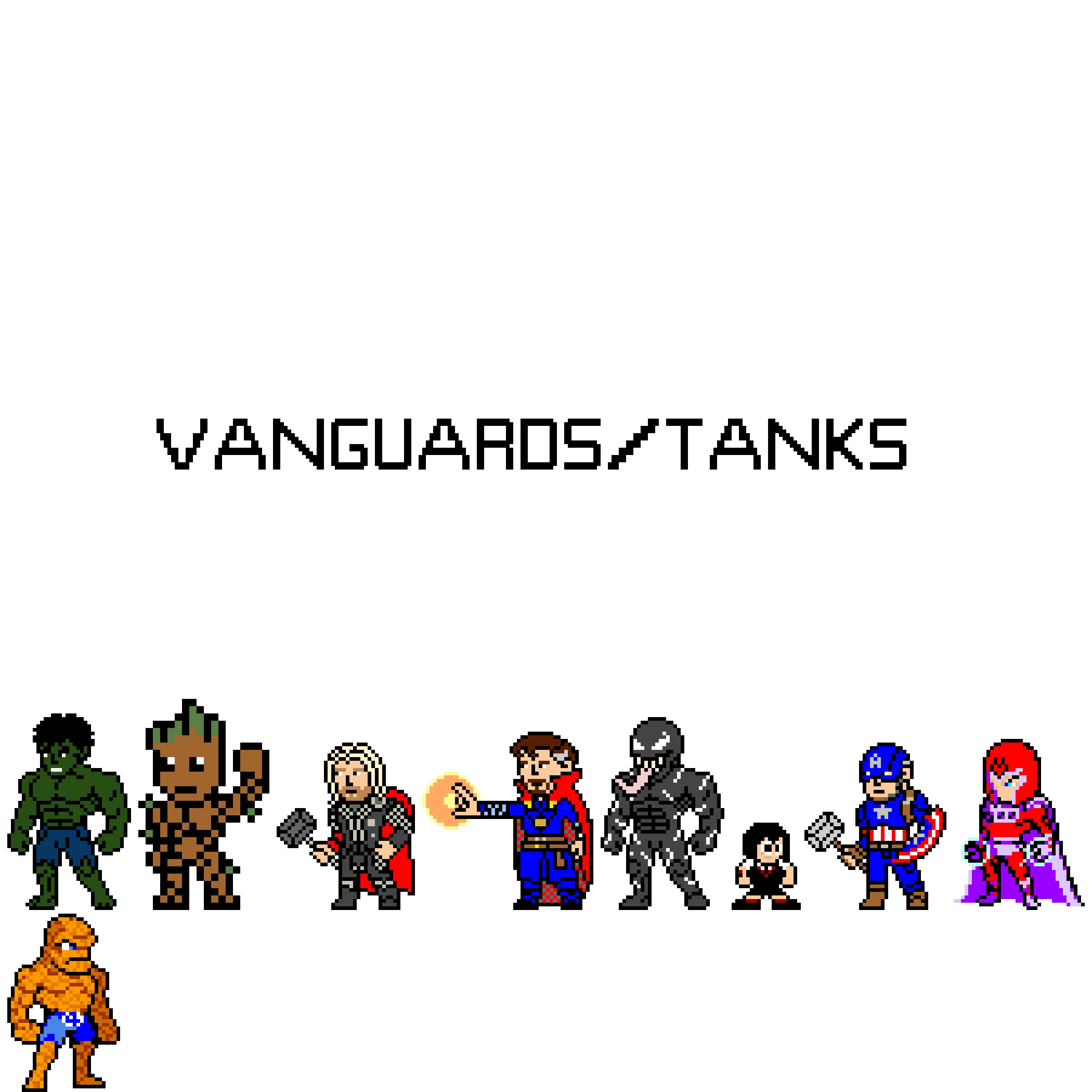 Vanguards/Tanks (Season1.5)(Marvel Rivals)(part3)