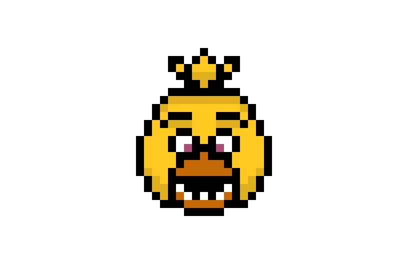 chica pixel