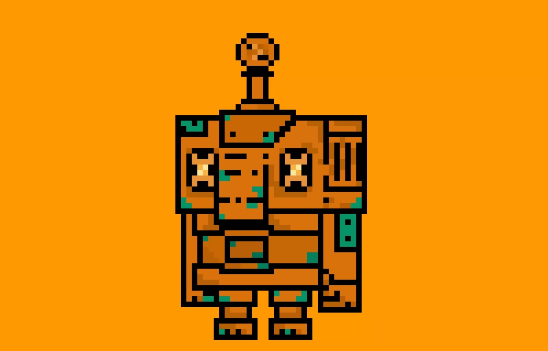 copper golem in my style