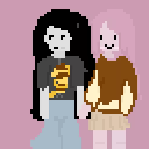marcy and bubblegum adventure time