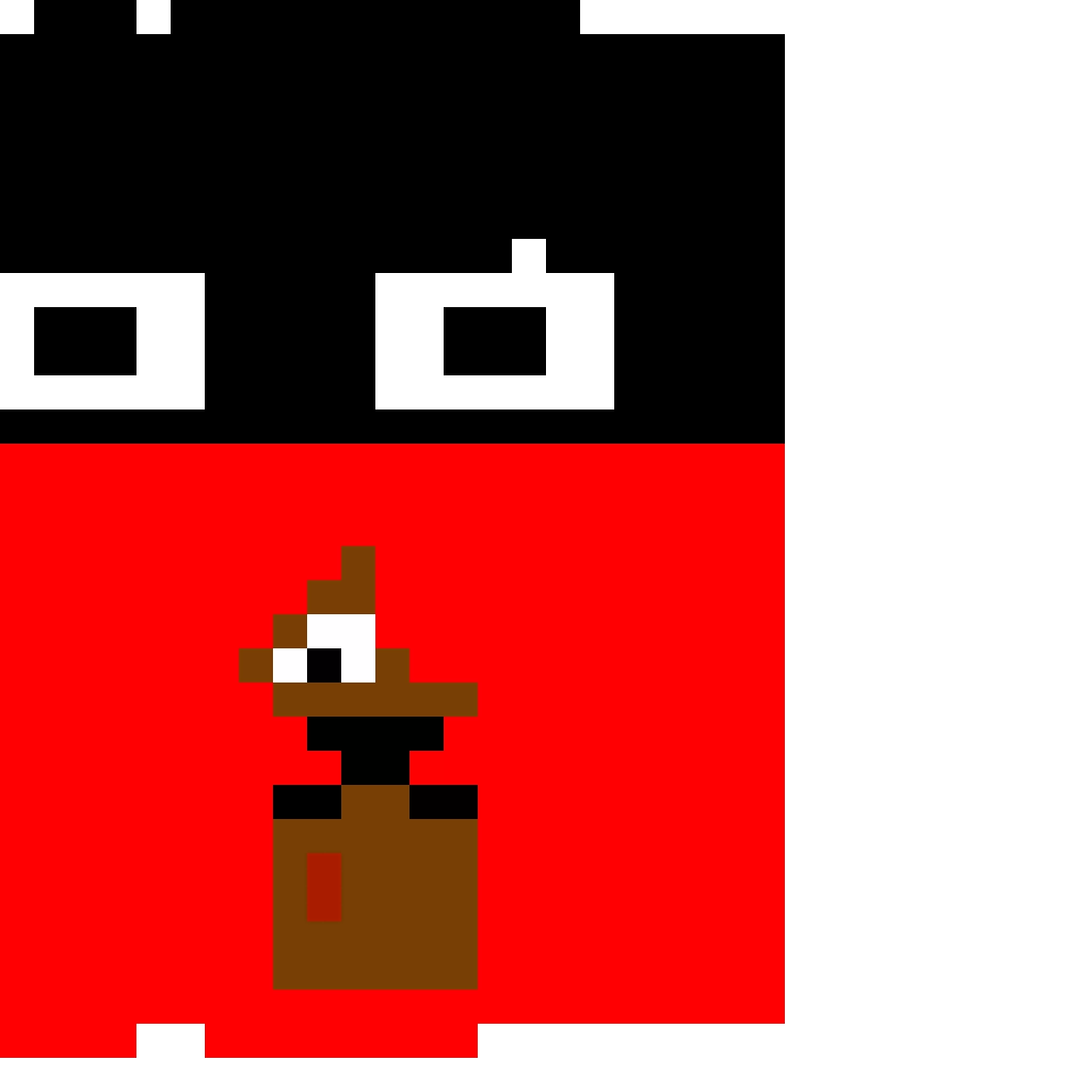 my little brother wanted to make sprunki looks better than mine