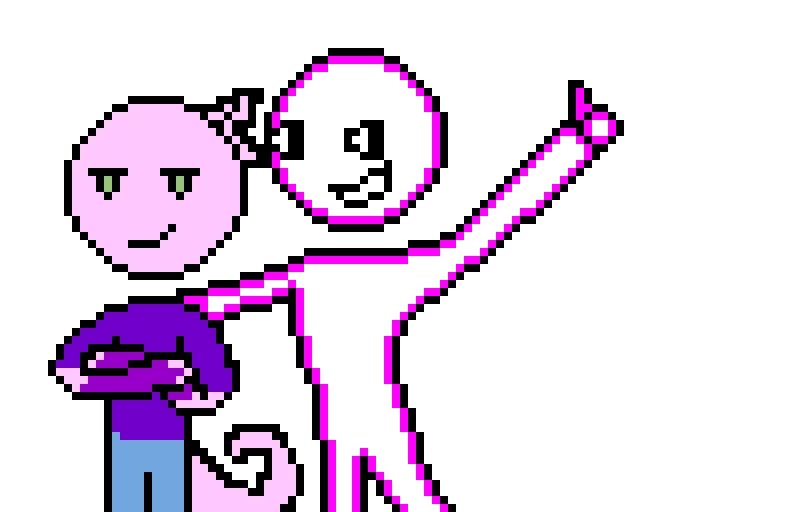 my ocs credit to diagonal kris