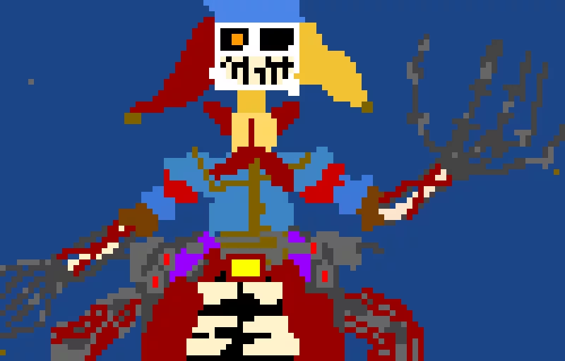 now im done this is my fers pixel art hope you like it