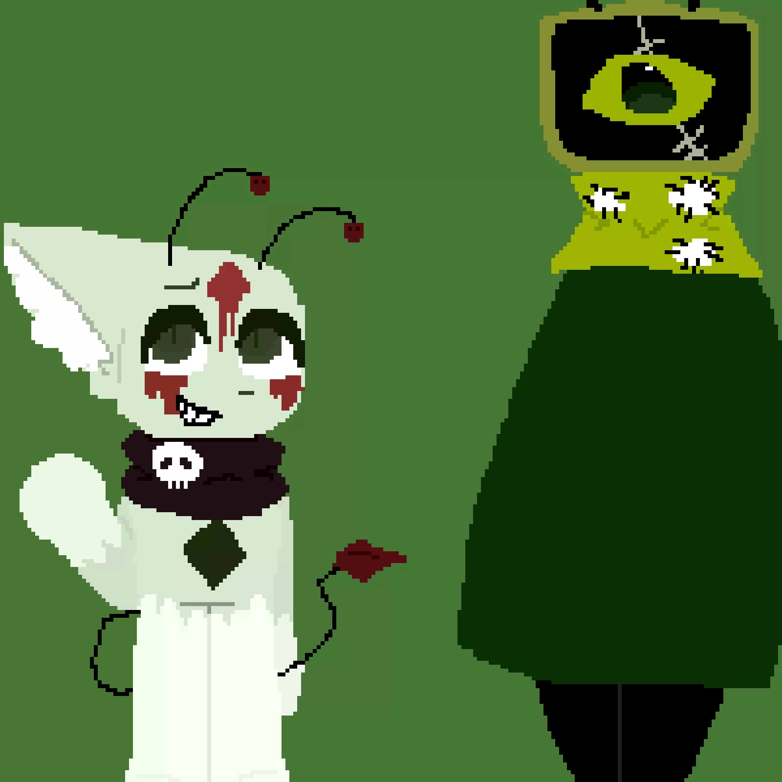 part-three-of-making-my-friends-ocs-wear-my-favorite-dandys-world-skins-credits-in-the-comments