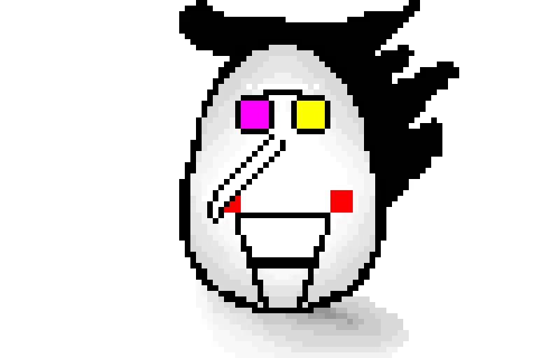 spamton as egg 2 challenge by kattygirl