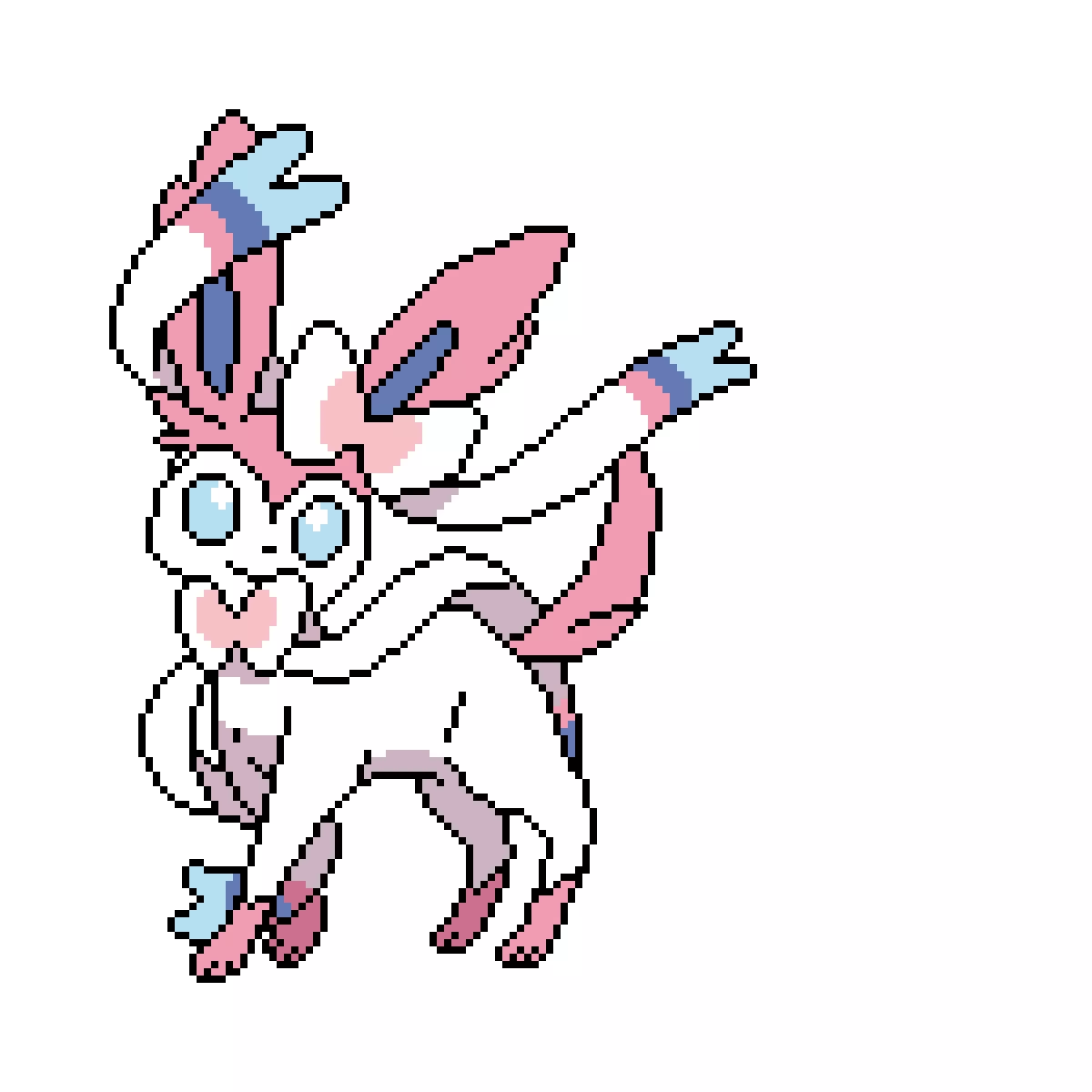 Sylveon!!!! I will do the rest of the eeveelutions if this gets enough votes!