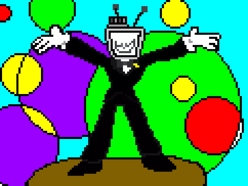 tenna with background