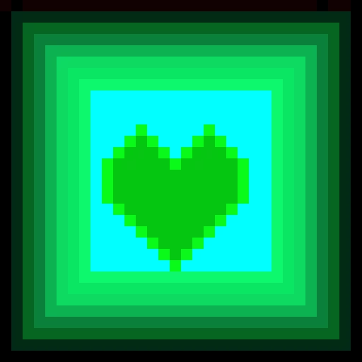 cuore verde