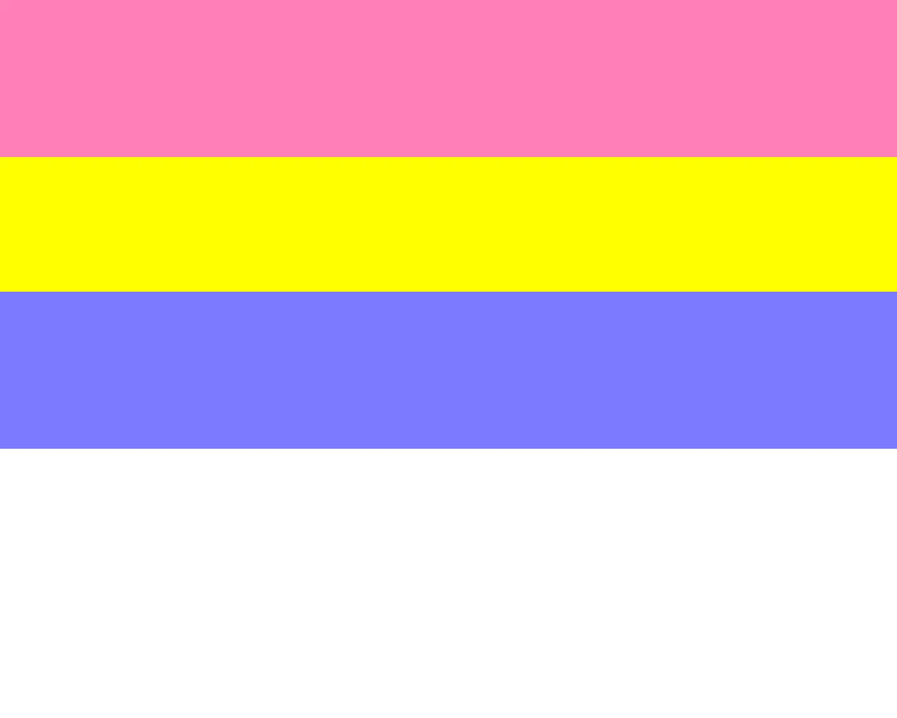 pansexual pride flag