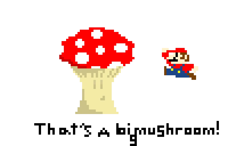 That’s a big mushroom!!