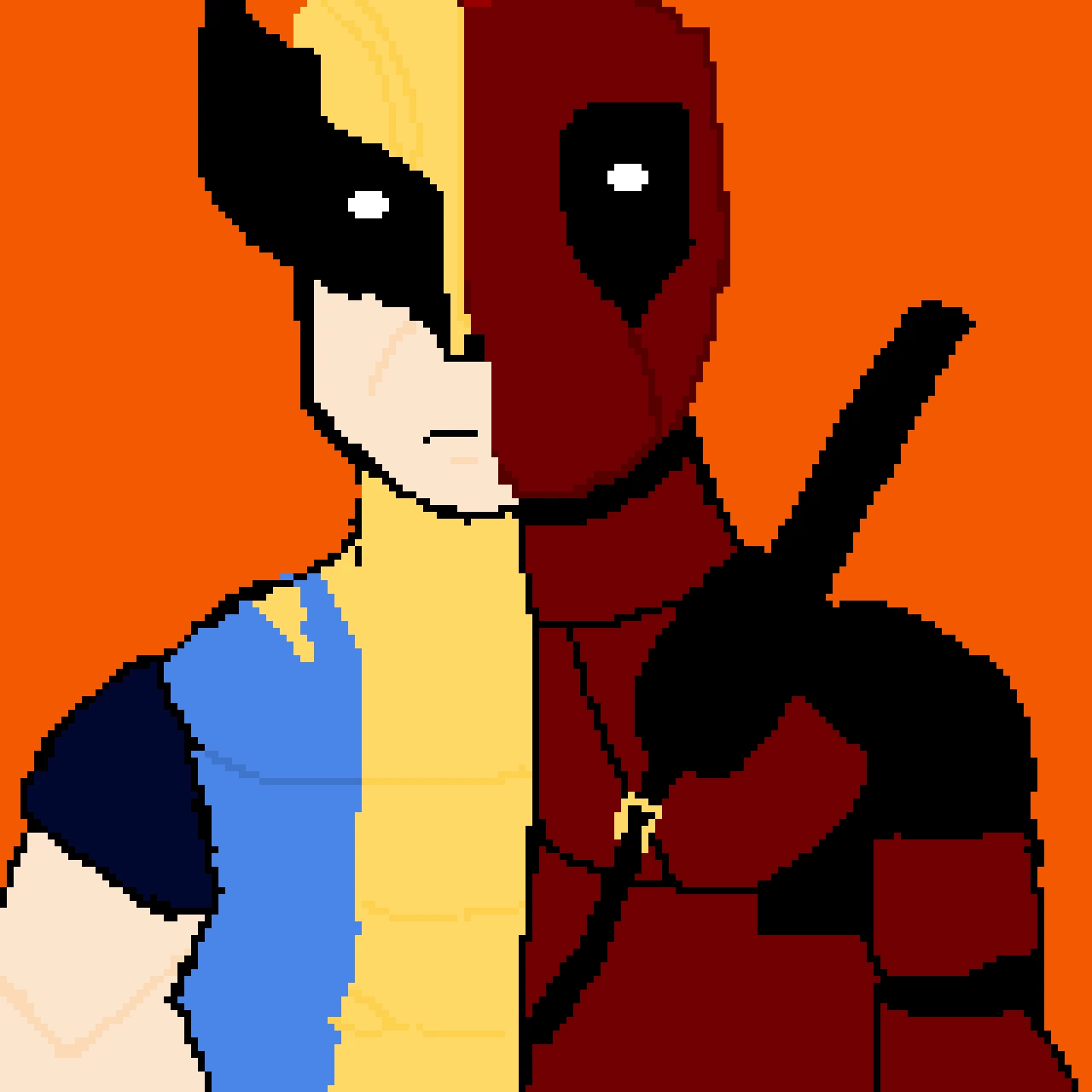 deadpool and wolverine fusion superhero contest