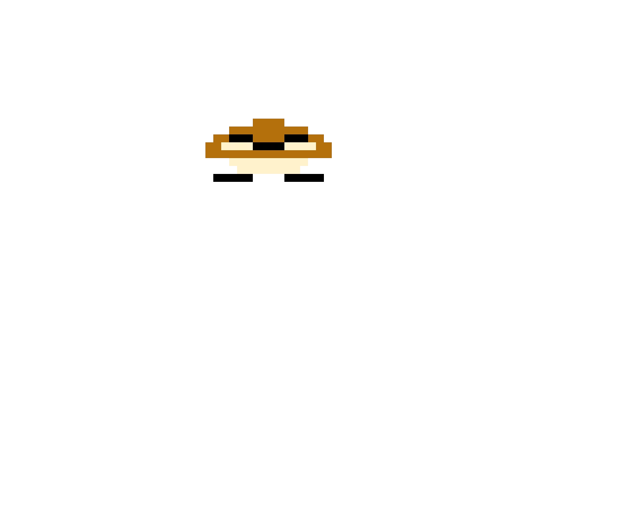 Stomped Goomba (SMB1 Styled)