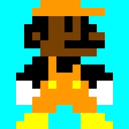 me regular mario charcter