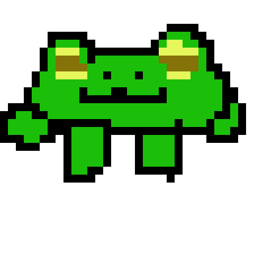 My dancing froggy friend. Tell me if you want to see frog more.